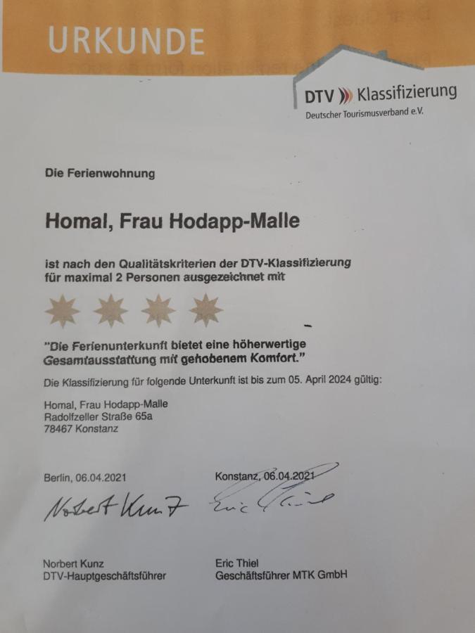 Ferienwohnung Homal Konstanz Exterior foto